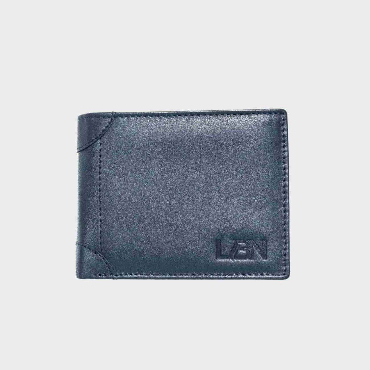 The Heritage - Premium Full-Grain Leather Wallet for men , 9 Card Slots , Secure Coin Pocket , RFID Blocking - LBN