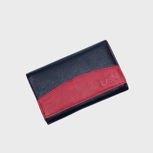 Femme Classique Leather Wallet for women – RFID Secure, Multi-Card Slots & Elegant Triple-Fold Design - LBN