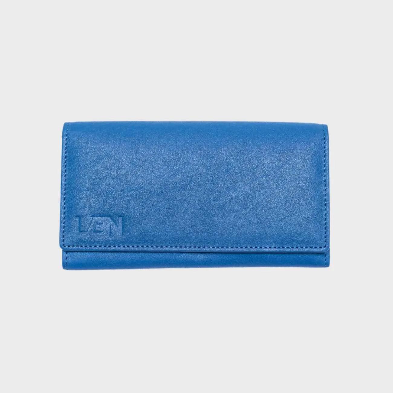 Timeless Grace RFID Leather Wallet for women – Elegant Design with Secure Card Storage - LBN