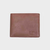 Casual Chic RFID Leather Wallet in full-grain leather, featuring 8 credit card slots, two bill compartments, a coin pocket, two ID windows, and RFID protection - LBN