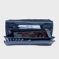 Classique Noir Leather Wallet for women – RFID-Protected Bifold with 16 Card Slots & Zippered Compartments - Black - LBN 
